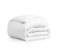 UGG Aimee 23742 Couette Basique hypoallergénique pour lit Double - Couverture matelassée Lavable en Machine - Couette Alternative Cousue en carré, lit Double/Grand lit, Blanc Vif 23742