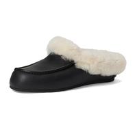 UGG Ansley Mule Leather Pantoufles pour femme, noir, 39 EU