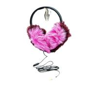 UGG - Bandeau en peau de mouton - Femme - Accessoires - Rose - Taille: ONE Size