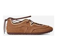 UGG Basket ballerine Quill in Chestnut/Sand, Taille 39, Daim