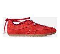 UGG Basket ballerine Quill in Red Pepper, Taille 38, Daim