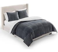 UGG Blissful 00519 Blissful Parure de lit surdimensionnée en flanelle veloutée ultra douce, lavable en machine, douce et confortable, pour lit Queen size, motif impérial