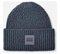 UGG Bonnet côtelé épais in Dark Wave, Taille O/S, Mélange De Polyester