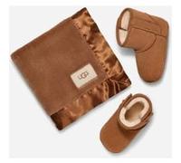 UGG Botte Classic et couverture Lovey in Brown, Taille 18, Polaire/Daim