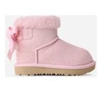 UGG Botte Classic Mini Bailey Mixed Bow in Ribbon Candy, Taille 26, Daim