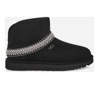 UGG Botte Classic Mini Crescent pour Femme in Black, Taille 37, Shearling