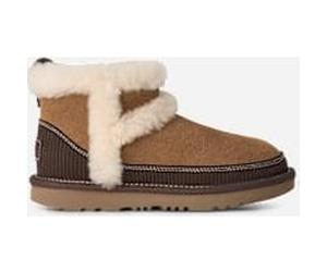 UGG Botte Classic Mini II Heritage in Brown, Taille 32.5