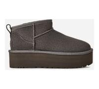 UGG Botte Classic Ultra Mini à plateau pour Femme in Black, Taille 36, Daim
