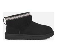 UGG Botte Classic Ultra Mini Maxi Curly in Black, Taille 39, Daim