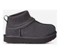 UGG Botte Classic Ultra Mini Stretch Cuff in Grey, Taille 28.5, Daim/Textile/Matières Recyclées