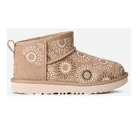 UGG Botte Classic Ultra Mini Sun Stitch in Brown, Taille 31, Daim