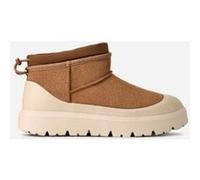 Bottes UGG Classic Ultra Mini Weather Hybrid marron blanc - 45