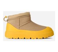 UGG Botte Classic Ultra Mini Weather Hybrid in Mustard Seed/Summer Wheat, Taille 39.5, Daim