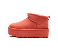 UGG - Botte Classique Ultra Mini Plateforme - Femme - Chaussures - Rouge - Taille: 38 EU