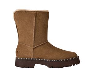UGG - Botte Courte Uptowner - Femme - Chaussures - Brun - Taille: 37 EU