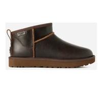 UGG Botte en cuir Classic Ultra Mini Leather Regenerate in Ironwood, Taille 43