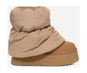 UGG Botte matelassée Classic Mini Dipper in Amphora/Chestnut, Taille 40, Textile/Daim