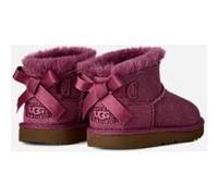 UGG Botte Ultra Mini Bailey Bow in Dark Winterberry, Taille 32.5