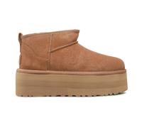 UGG Bottines Classic Ultra Mini Platform en laine Marron Femme Taille 40