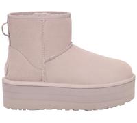 UGG Femme Mini Plateforme Classique Botte Tendance, Fumé pâle, 42