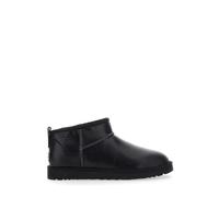 UGG Hommes Classic Ultra Mini Leather Regen, noir, 12
