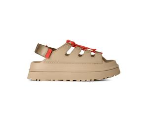 Ugg - Bottes en cuir - W Goldenglow Toggle Mustard Seed pour Femme en Cuir - Taille 41 - Beige Beige 41