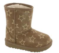 UGG Bottes tendance T Classic II Iridescent Stars unisexes pour enfant, Marron irisé, 8 Toddler