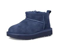 UGG Bottes unisexes pour enfant avec design de T Classic Ultra Mini, Bleu marine, 13.0 cm