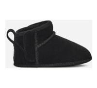 UGG Bottine Classic Ultra Mini pour Grand Enfant in Black, Taille 18, Daim
