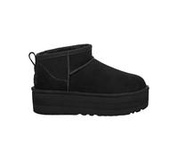 Ugg - Bottines à plateforme - W Classic Ultra Mini Platform Black pour Femme en Laine - Taille 41 - Noir Noir 41
