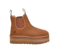 Bottes UGG Neumel Platform Chelsea Châtaigne - Femme - Daim-Nubuck - Plateforme 5cm 41