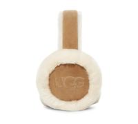 UGG - Cache-oreilles Brodés en Peau de Mouton - Femme - Accessoires - Brun - Taille: ONE Size