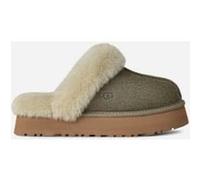 UGG Chausson Disquette in Moss Green/Muted Brass, Taille 39, Daim
