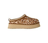 Ugg - Chaussons chauds et confortables en cuir - W Tazz Plains Felicity Leopard Jasmine pour Femme en Cuir - Taille 38 - Marron Marron 38