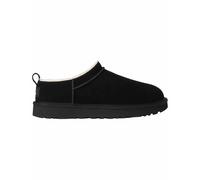 UGG Bottines W Classic Micro – Chaussons d'extérieur rembourrés en cuir Femme Noir 41