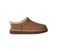 Ugg - Chaussons d'extérieur rembourrés - W Classic Micro Rocky Oak pour Femme en Cuir - Taille 5 US - Marron Marron 5 US