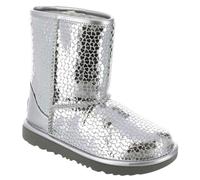 UGG Classic II Gel Hearts Botte, Silver, 26 EU