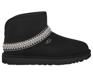 UGG Classic Mini Crescent, Botte tendance, Black,