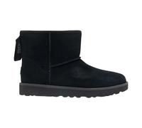 UGG Classic Mini Logo Zip, Botte Classique Femme, Noir, 36 EU