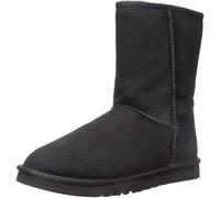 UGG Classic Short pour homme | Bottes chaudes en peau de mouton sur UGG.com in Noir, Taille 44, Cuir