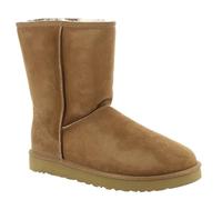UGG Classic Short pour homme | Bottes chaudes en peau de mouton sur UGG.com in Brown, Taille 42, Double Face