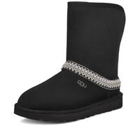 UGG Classic Short Crescent, Botte tendance, Black, 36