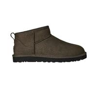 UGG - Classic Ultra Mini Embossed Boot - Homme - Chaussures - Gris - Taille: 44 EU