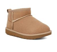 UGG Classic Ultra Mini Leather Ankle Boots Beige