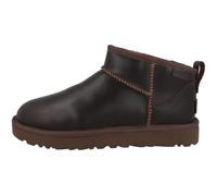 UGG Botte en cuir Classic Ultra Mini Leather Regenerate in Ironwood, Taille 37