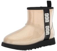 UGG Damen Classic Clear Mini Stiefelette, Natural Black, 37 EU