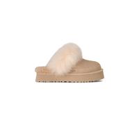 UGG - Disquette Chalet Slipper - Femme - Chaussures - Beige - Taille: 36 EU