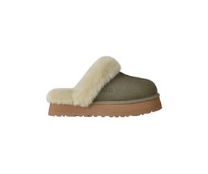 UGG - Disquette Slipper - Femme - Chaussures - Vert - Taille: 37 EU