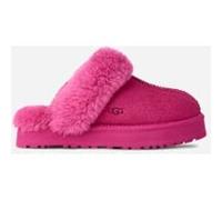 UGG Disquette Slipper in Dark Peony, Taille 35, Daim