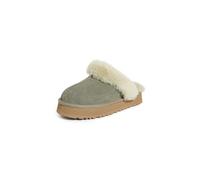 Chausson UGG Disquette pour femme | UGG UE in Moss Green/Muted Brass, Taille 39, Daim